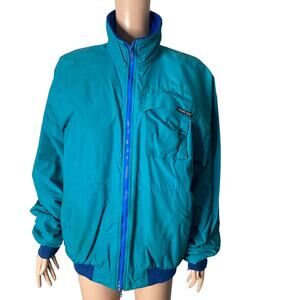 Stormy Seas Genuine Jacket Inflatable Mens XL Survival Blue Green